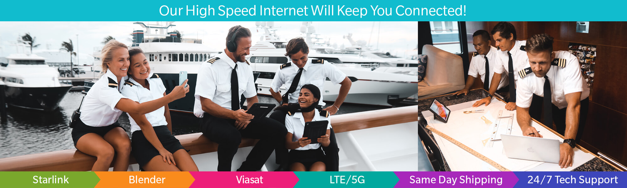 Our Affordable Marine Internet Will Keep You Connected