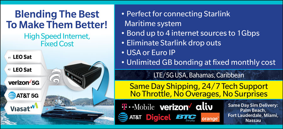 MDS Blender for World Class Internet at Sea
