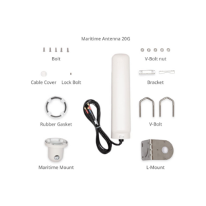 Pepwave 20G 5G marine antenna (compact single 5G antenna unit)