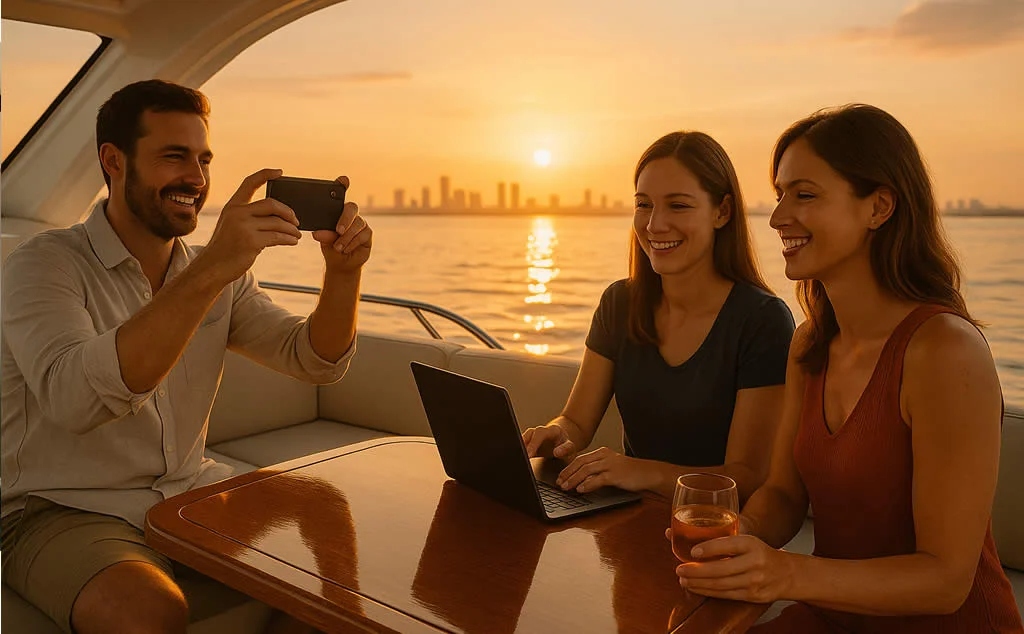 Starlink Mini Mount: Reliable High-Speed Internet for Maritime Use