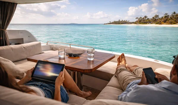 Satellite Internet for Yachts in Florida vs the Bahamas