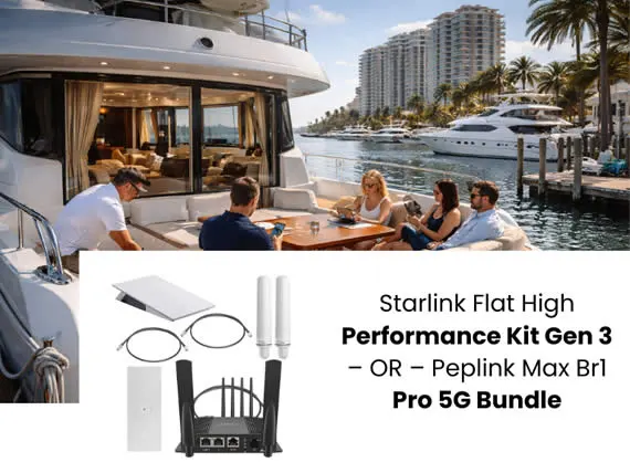 Satellite Internet for Yachts in Florida