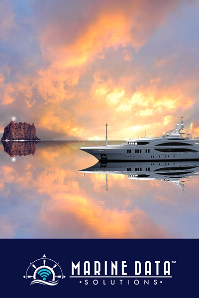 Hybrid Starlink and 5G yacht internet by Marine Data Solutions in the Caribbean